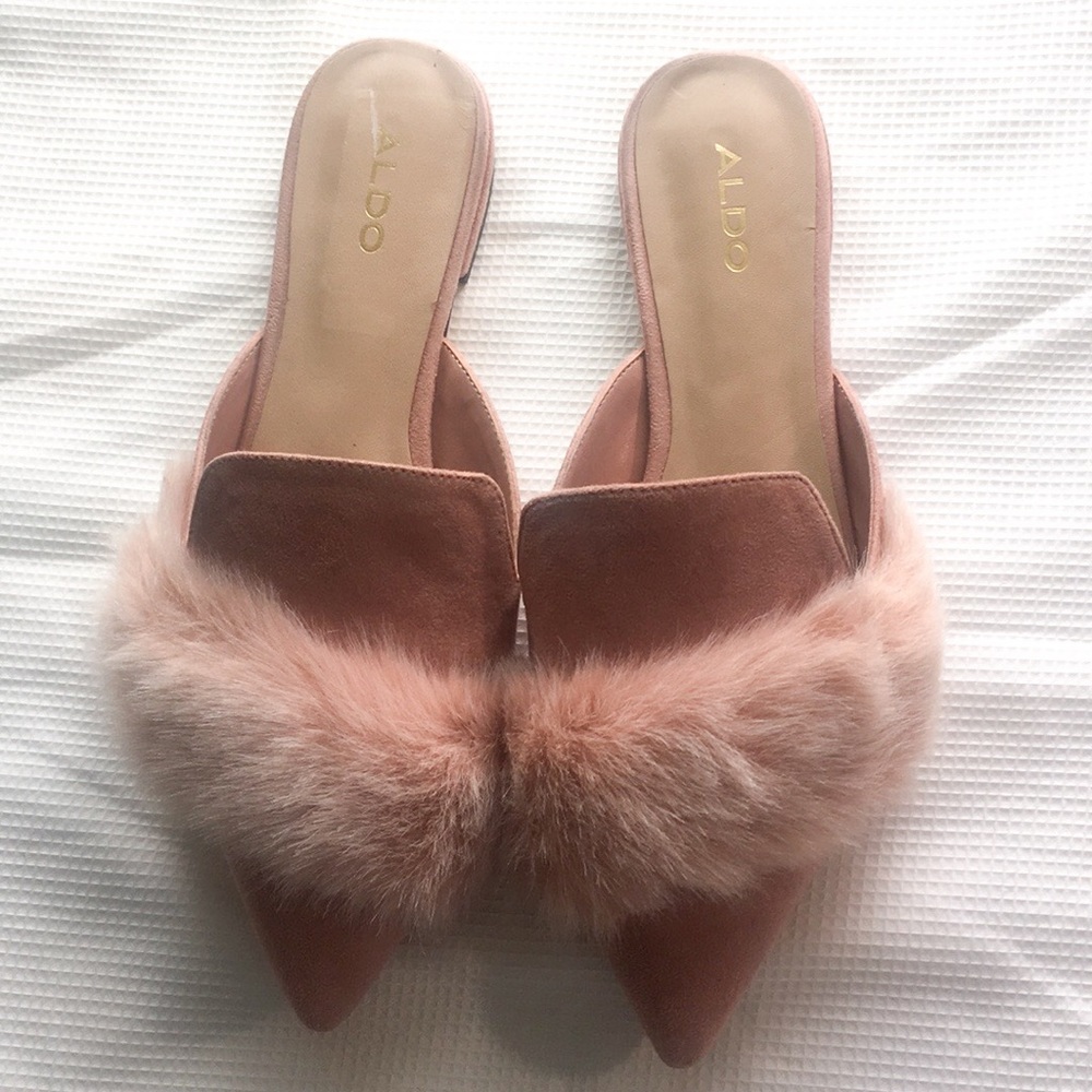 Aldo Pink Mules